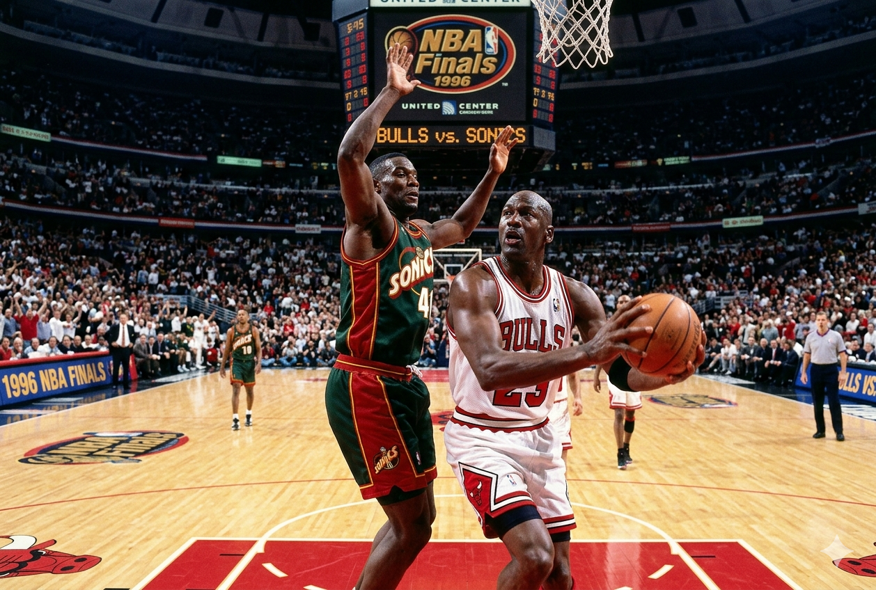 Shawn Kemp and the 1996 NBA Finals — Seattle’s Closest Shot at a Championship